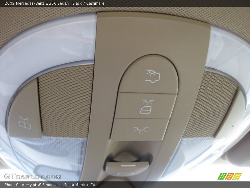 Black / Cashmere 2009 Mercedes-Benz E 350 Sedan