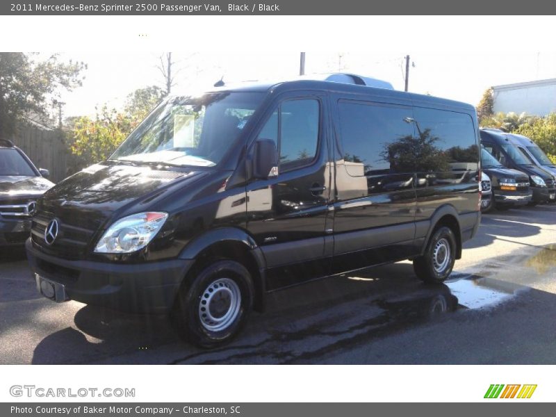 Black / Black 2011 Mercedes-Benz Sprinter 2500 Passenger Van