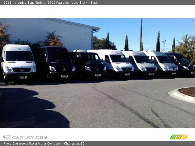 Black / Black 2011 Mercedes-Benz Sprinter 2500 Passenger Van