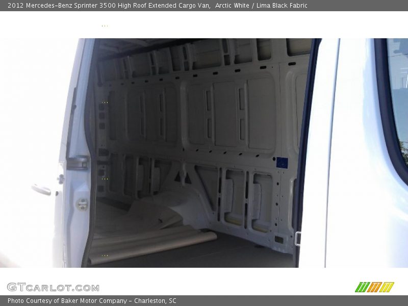 Arctic White / Lima Black Fabric 2012 Mercedes-Benz Sprinter 3500 High Roof Extended Cargo Van