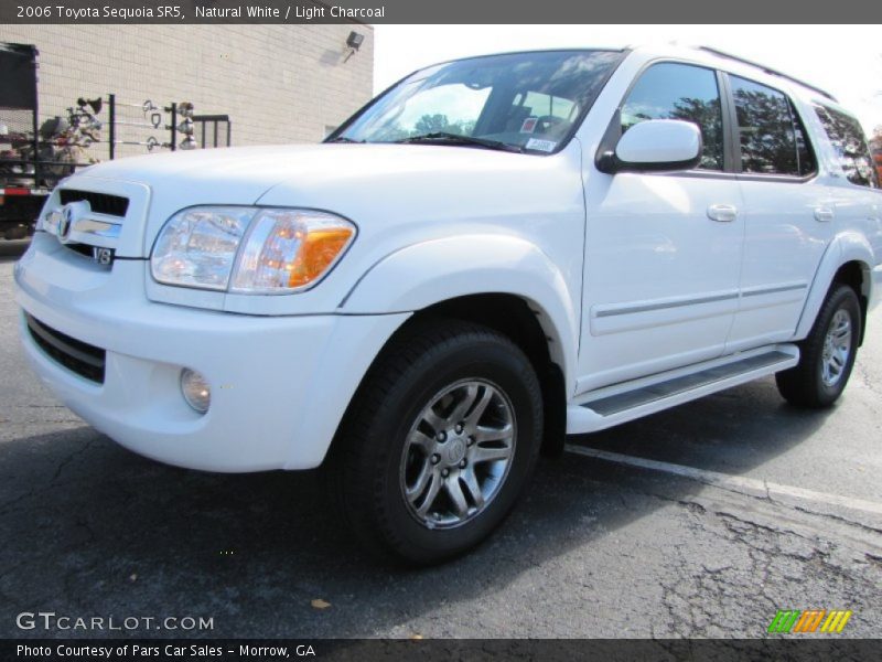 Natural White / Light Charcoal 2006 Toyota Sequoia SR5