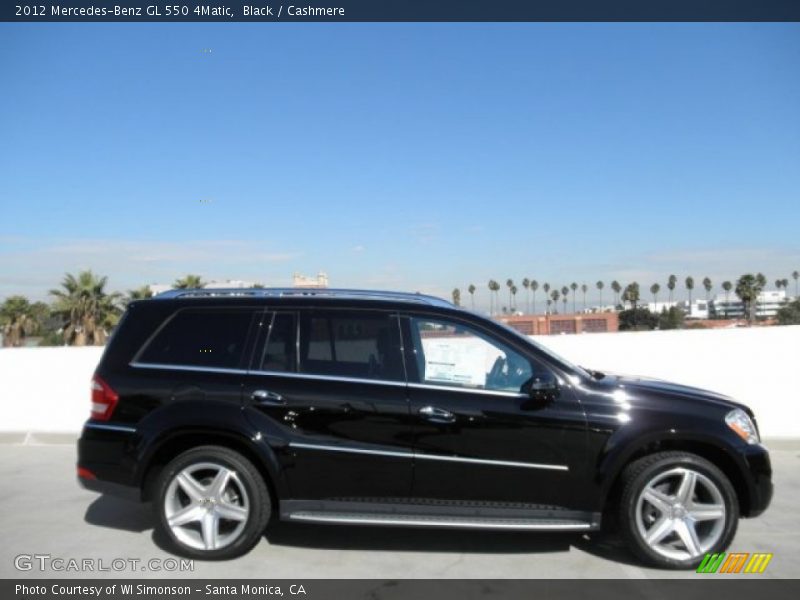 Black / Cashmere 2012 Mercedes-Benz GL 550 4Matic