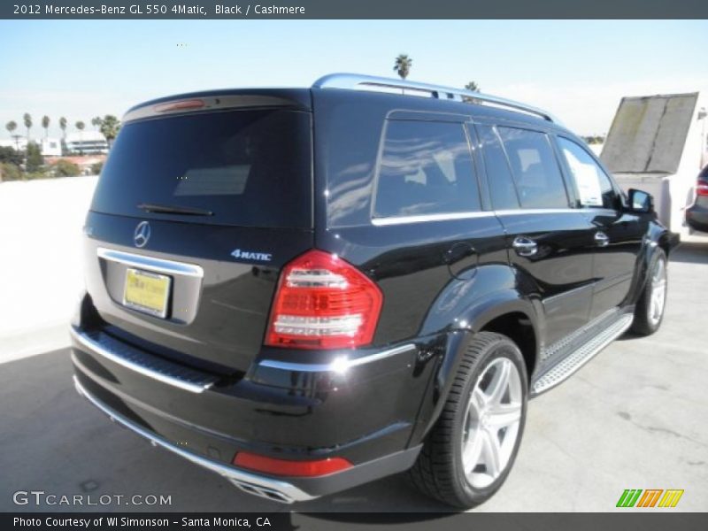 Black / Cashmere 2012 Mercedes-Benz GL 550 4Matic