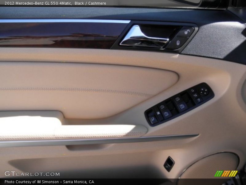 Black / Cashmere 2012 Mercedes-Benz GL 550 4Matic
