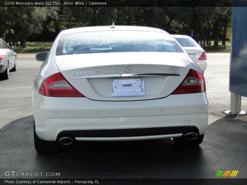 Arctic White / Cashmere 2009 Mercedes-Benz CLS 550