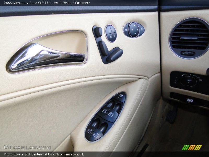 Arctic White / Cashmere 2009 Mercedes-Benz CLS 550