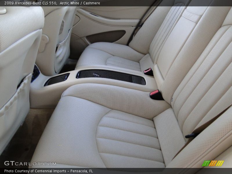 Arctic White / Cashmere 2009 Mercedes-Benz CLS 550