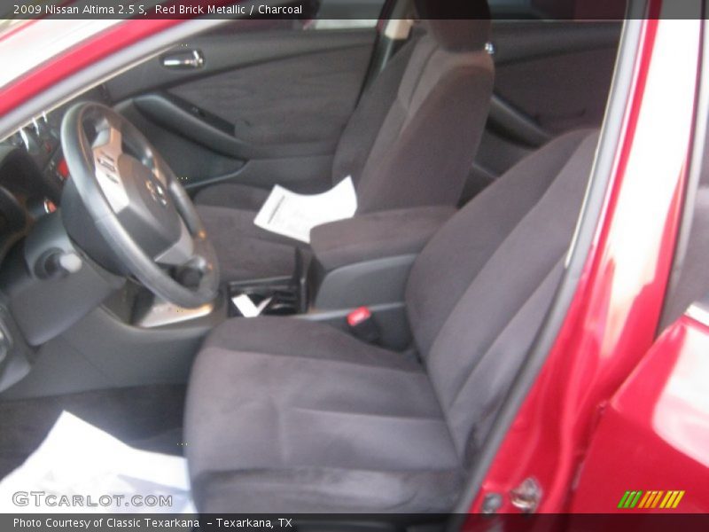 Red Brick Metallic / Charcoal 2009 Nissan Altima 2.5 S