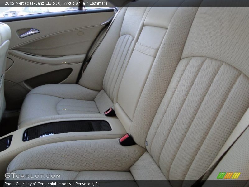 Arctic White / Cashmere 2009 Mercedes-Benz CLS 550