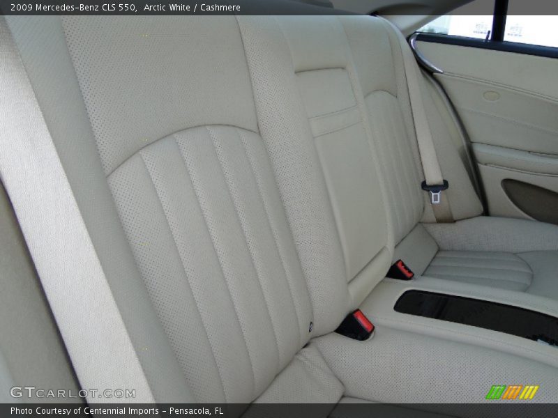 Arctic White / Cashmere 2009 Mercedes-Benz CLS 550