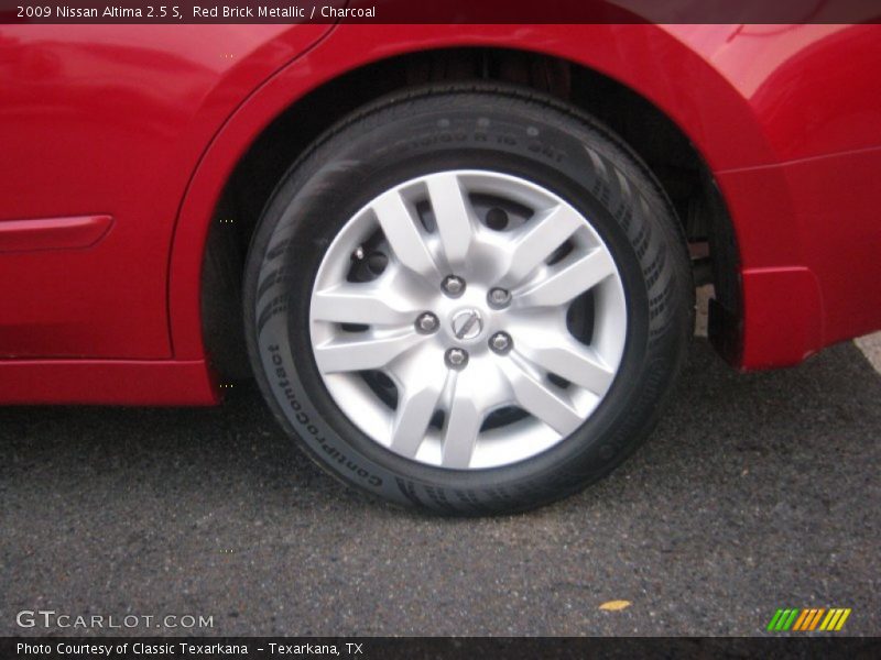 Red Brick Metallic / Charcoal 2009 Nissan Altima 2.5 S