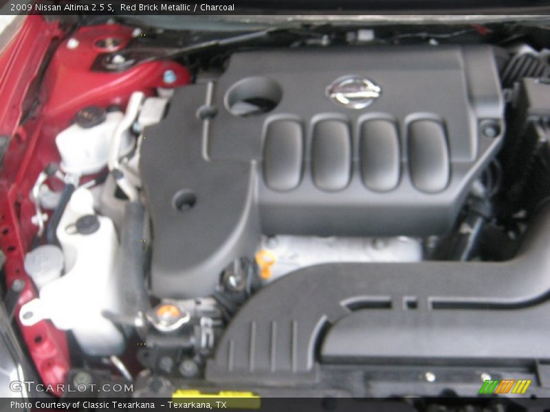 Red Brick Metallic / Charcoal 2009 Nissan Altima 2.5 S