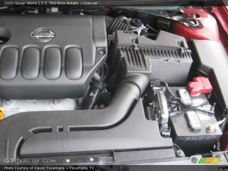 Red Brick Metallic / Charcoal 2009 Nissan Altima 2.5 S