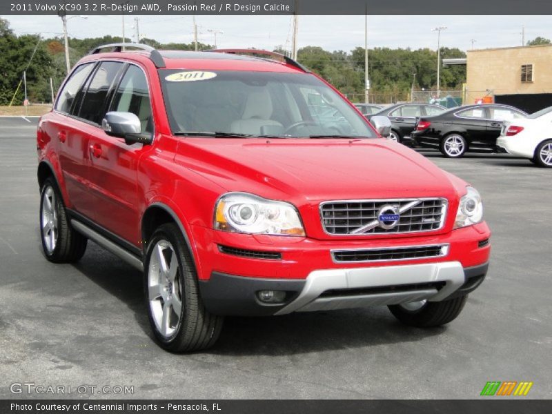 Passion Red / R Design Calcite 2011 Volvo XC90 3.2 R-Design AWD