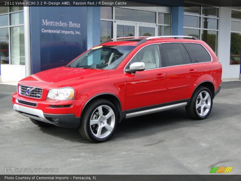 Passion Red / R Design Calcite 2011 Volvo XC90 3.2 R-Design AWD