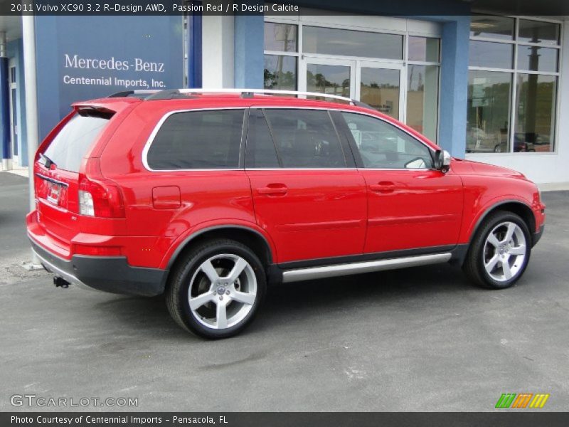 Passion Red / R Design Calcite 2011 Volvo XC90 3.2 R-Design AWD