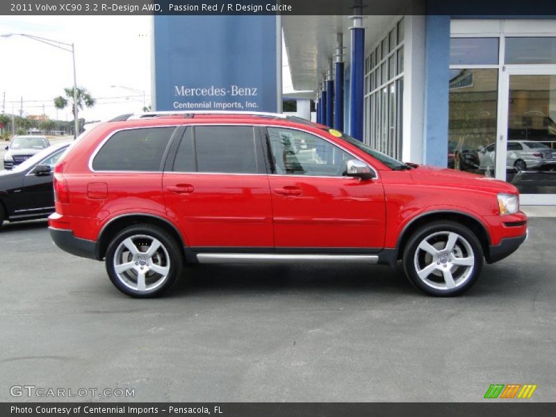 Passion Red / R Design Calcite 2011 Volvo XC90 3.2 R-Design AWD