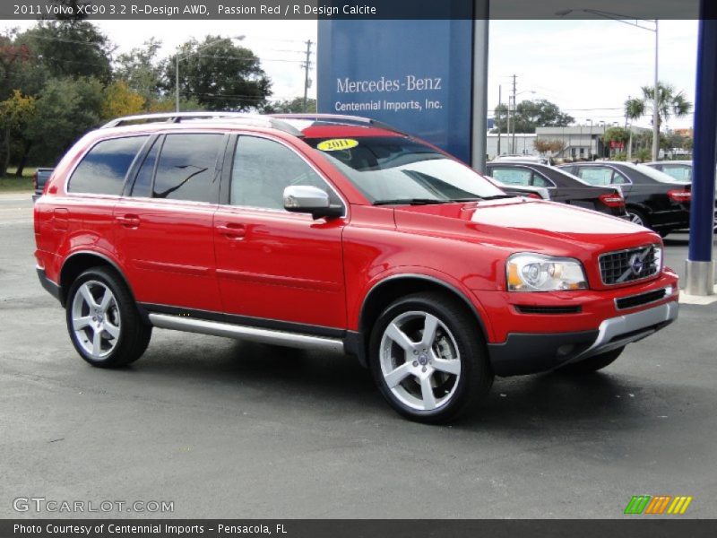 Passion Red / R Design Calcite 2011 Volvo XC90 3.2 R-Design AWD