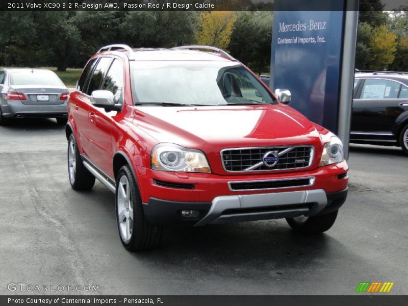 Passion Red / R Design Calcite 2011 Volvo XC90 3.2 R-Design AWD