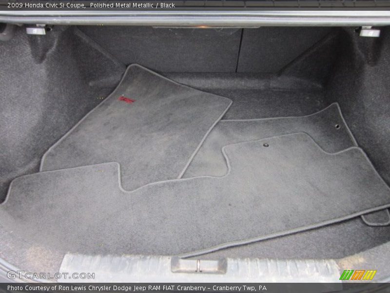 Polished Metal Metallic / Black 2009 Honda Civic Si Coupe