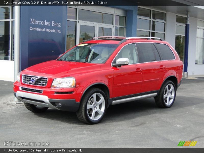 Passion Red / R Design Calcite 2011 Volvo XC90 3.2 R-Design AWD