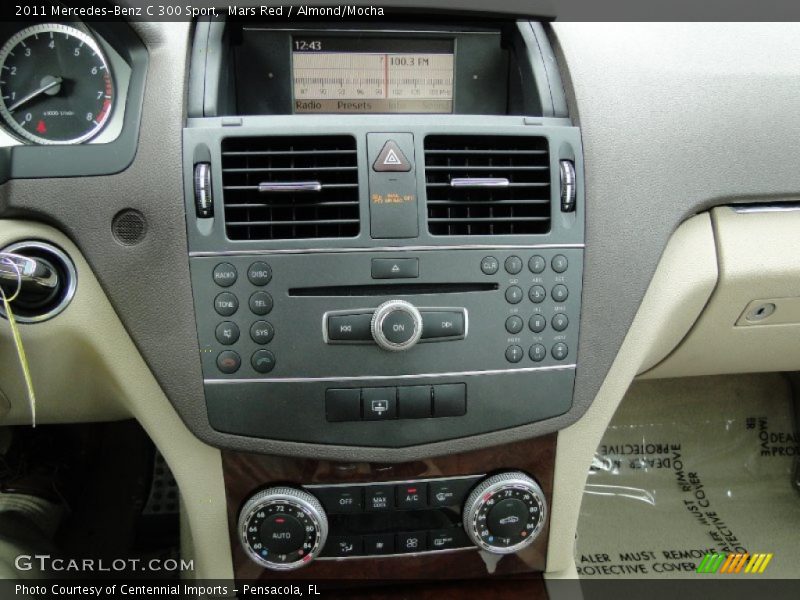 Mars Red / Almond/Mocha 2011 Mercedes-Benz C 300 Sport