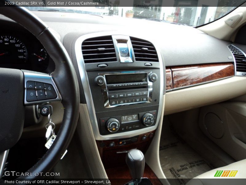 Gold Mist / Cocoa/Cashmere 2009 Cadillac SRX V6