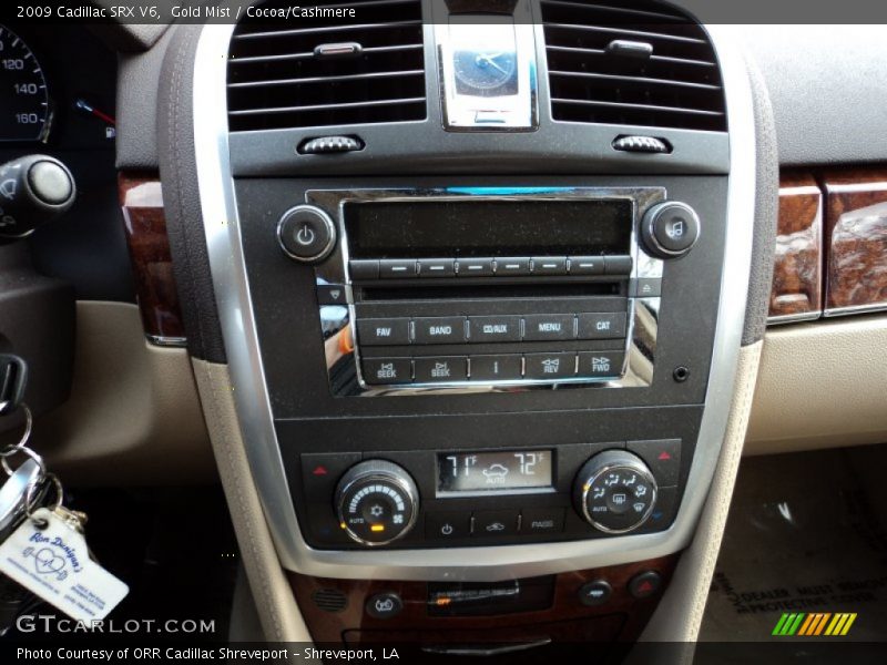 Gold Mist / Cocoa/Cashmere 2009 Cadillac SRX V6