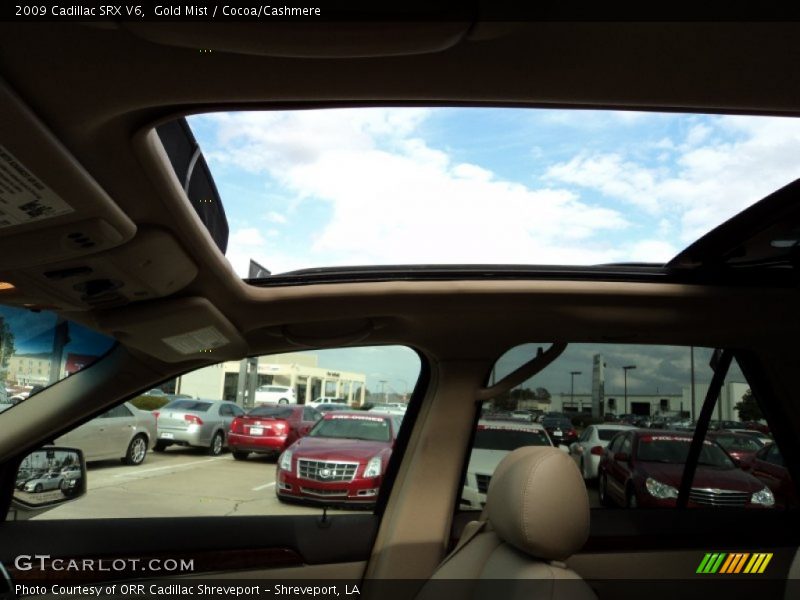 Gold Mist / Cocoa/Cashmere 2009 Cadillac SRX V6