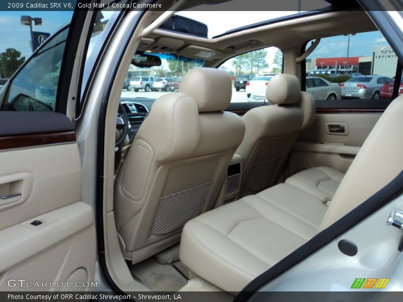 Gold Mist / Cocoa/Cashmere 2009 Cadillac SRX V6