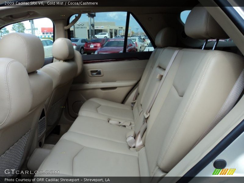 Gold Mist / Cocoa/Cashmere 2009 Cadillac SRX V6