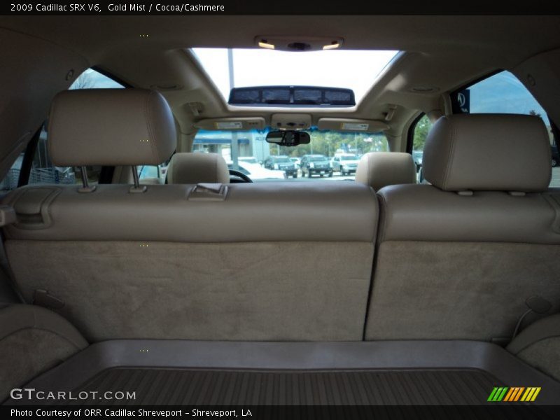 Gold Mist / Cocoa/Cashmere 2009 Cadillac SRX V6