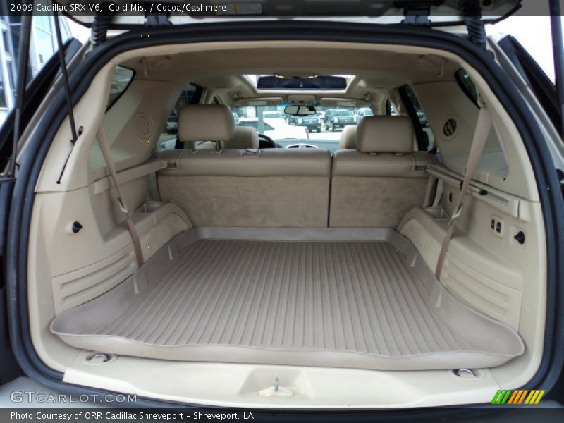 Gold Mist / Cocoa/Cashmere 2009 Cadillac SRX V6
