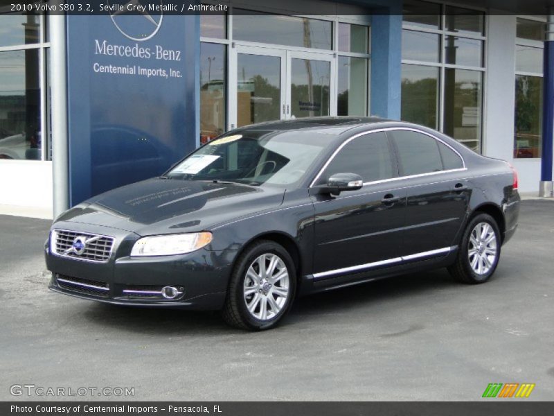 Seville Grey Metallic / Anthracite 2010 Volvo S80 3.2