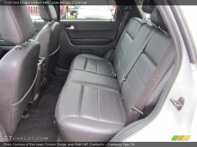 Silver Metallic / Charcoal 2008 Ford Escape Limited 4WD