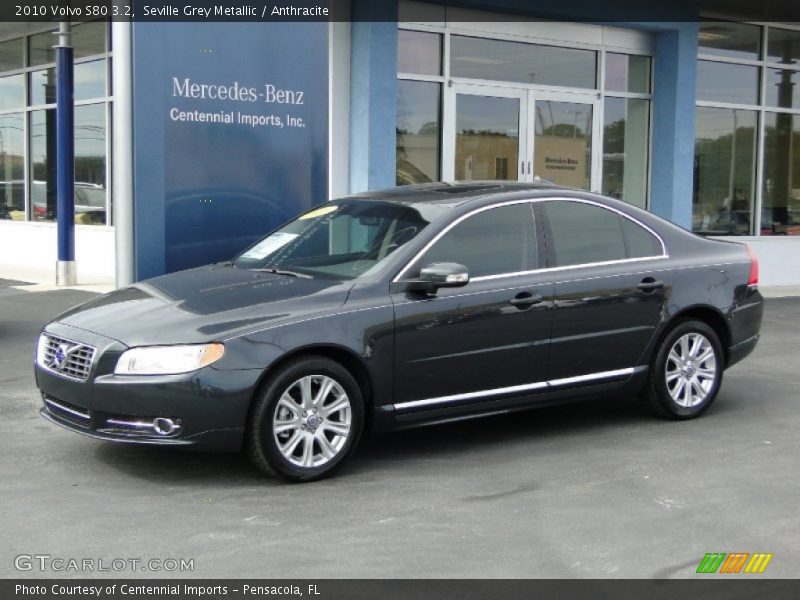 Seville Grey Metallic / Anthracite 2010 Volvo S80 3.2