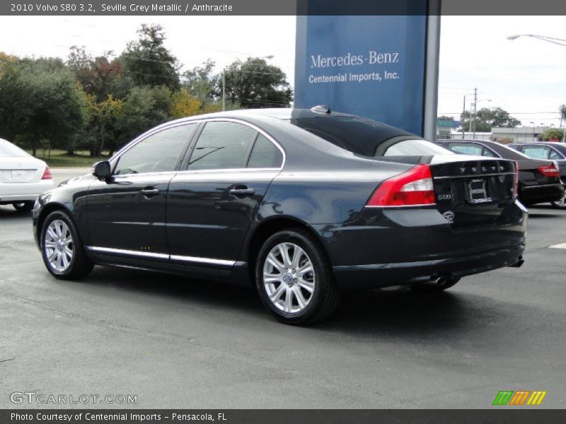 Seville Grey Metallic / Anthracite 2010 Volvo S80 3.2