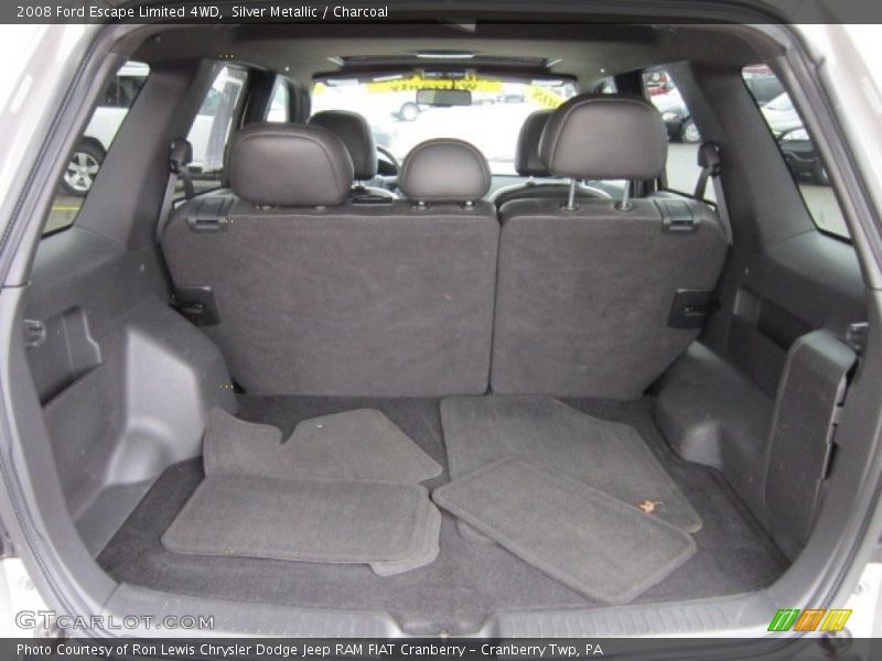 Silver Metallic / Charcoal 2008 Ford Escape Limited 4WD