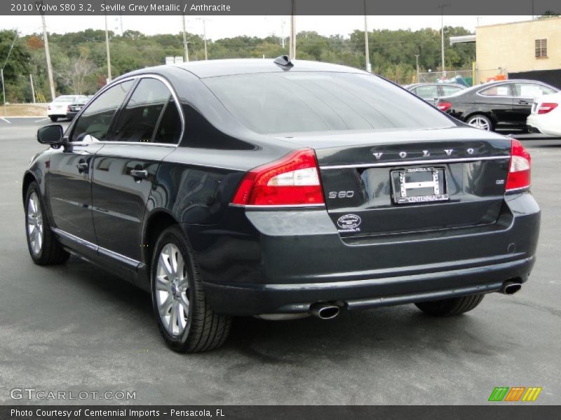 Seville Grey Metallic / Anthracite 2010 Volvo S80 3.2