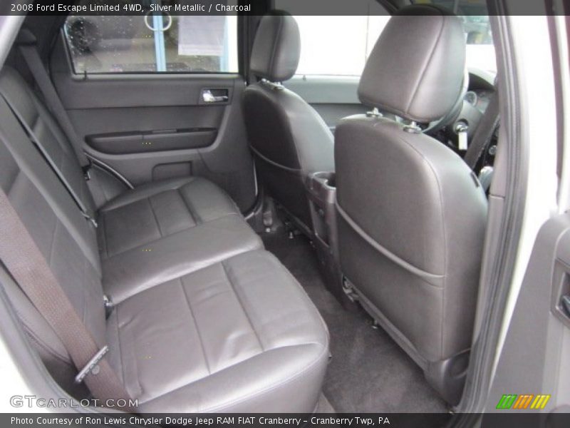 Silver Metallic / Charcoal 2008 Ford Escape Limited 4WD