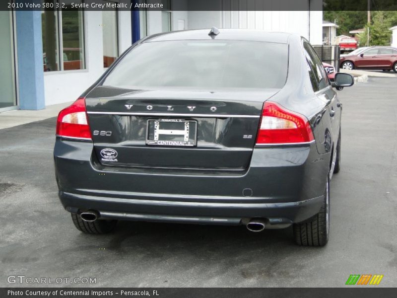 Seville Grey Metallic / Anthracite 2010 Volvo S80 3.2