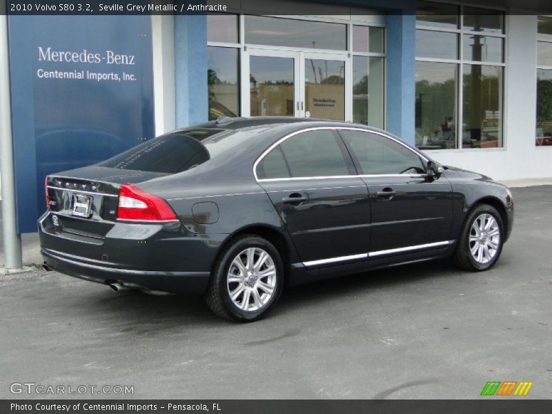 Seville Grey Metallic / Anthracite 2010 Volvo S80 3.2