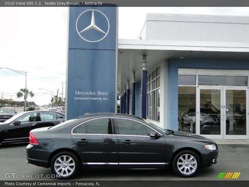 Seville Grey Metallic / Anthracite 2010 Volvo S80 3.2