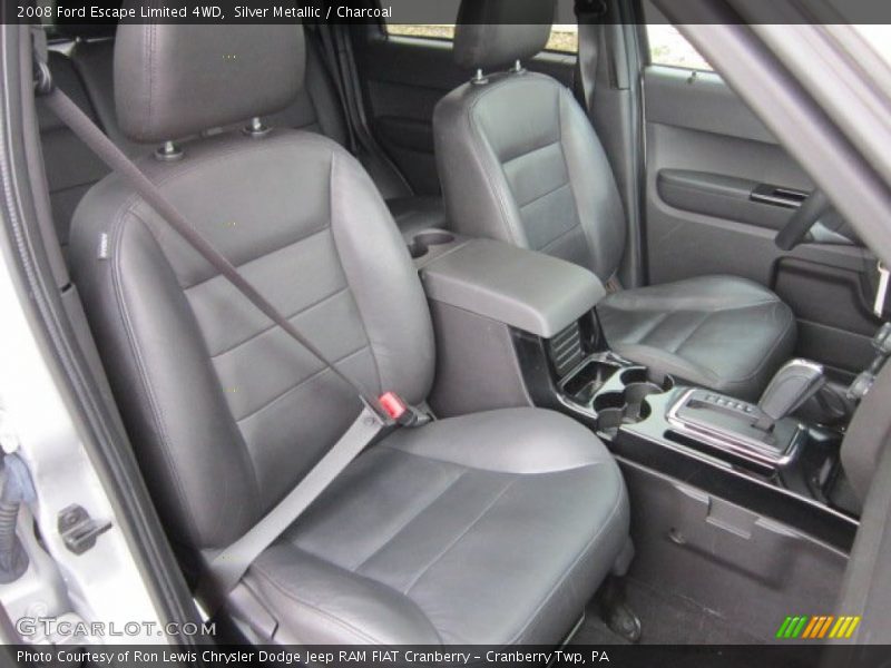 Silver Metallic / Charcoal 2008 Ford Escape Limited 4WD