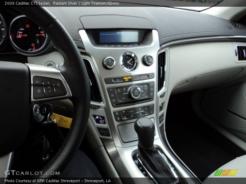Radiant Silver / Light Titanium/Ebony 2009 Cadillac CTS Sedan