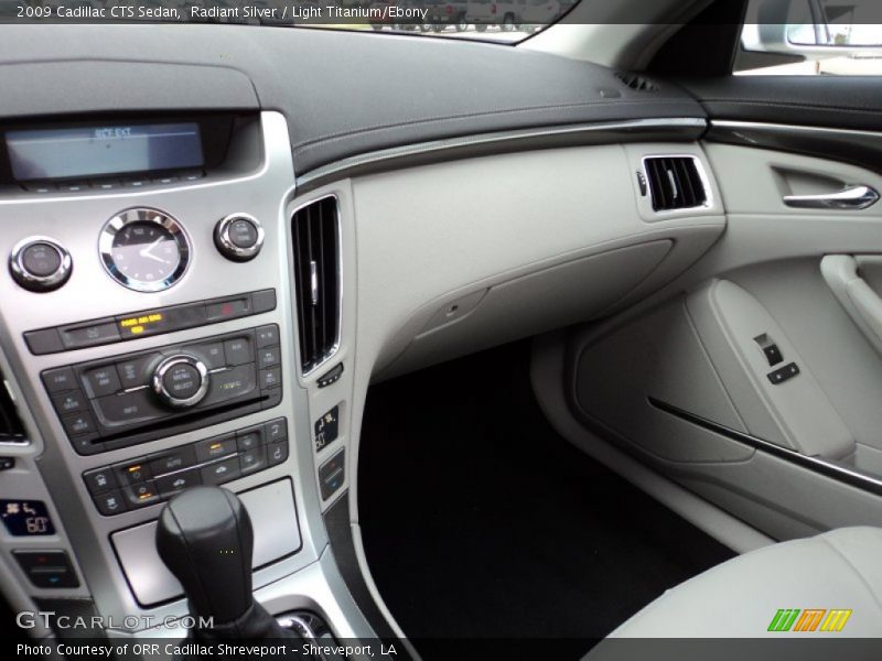 Radiant Silver / Light Titanium/Ebony 2009 Cadillac CTS Sedan