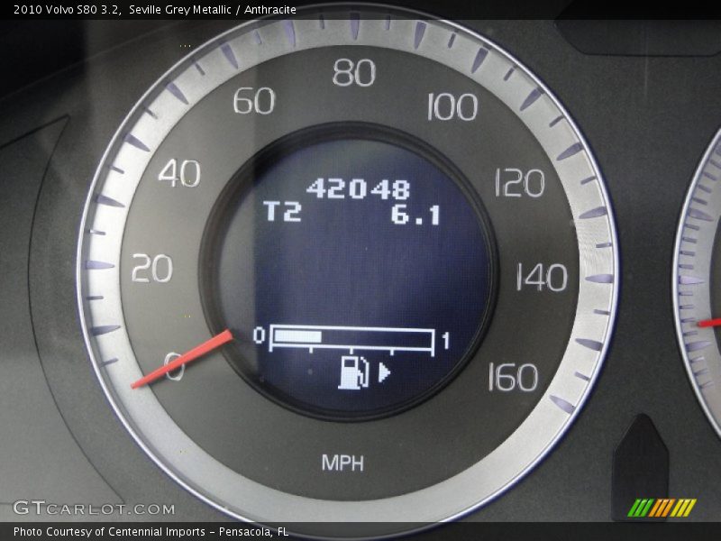 Seville Grey Metallic / Anthracite 2010 Volvo S80 3.2