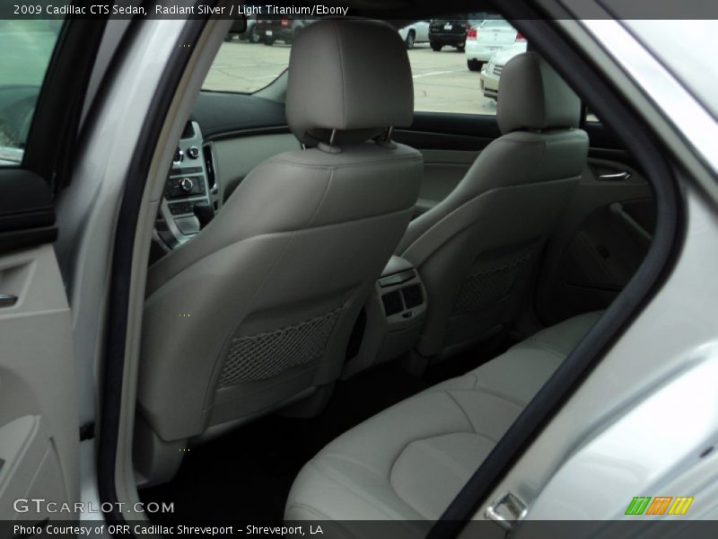 Radiant Silver / Light Titanium/Ebony 2009 Cadillac CTS Sedan