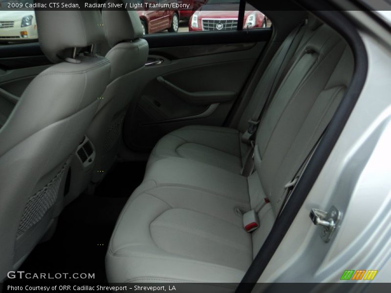 Radiant Silver / Light Titanium/Ebony 2009 Cadillac CTS Sedan
