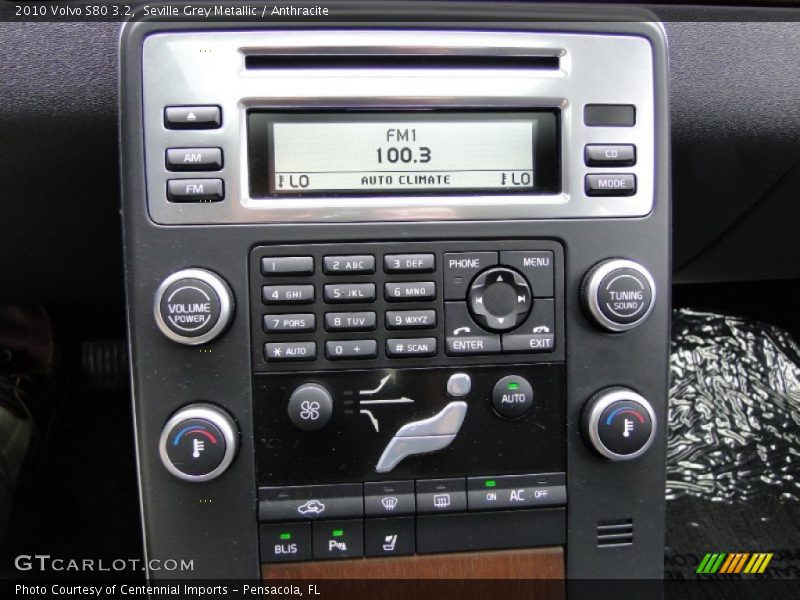 Seville Grey Metallic / Anthracite 2010 Volvo S80 3.2